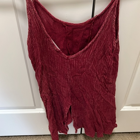 Red Camisole Tank - Picture 3 of 3